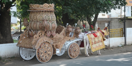 NATURAL KALASH BAGI by Malataj Bagiwala