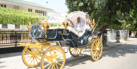 VINTAGE VICTORIA BAGI by Malataj Bagiwala India